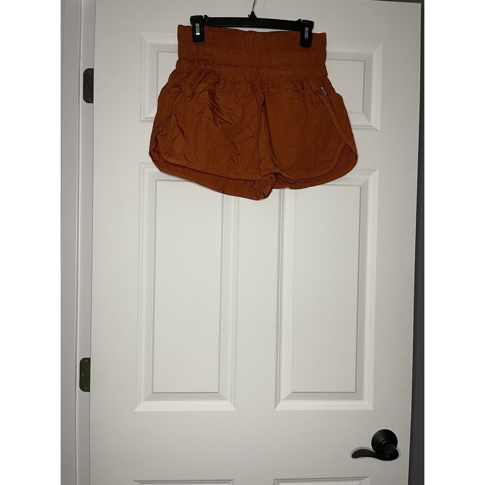 Fp movement Free People The Way Home Activewear Shorts medium rust orange